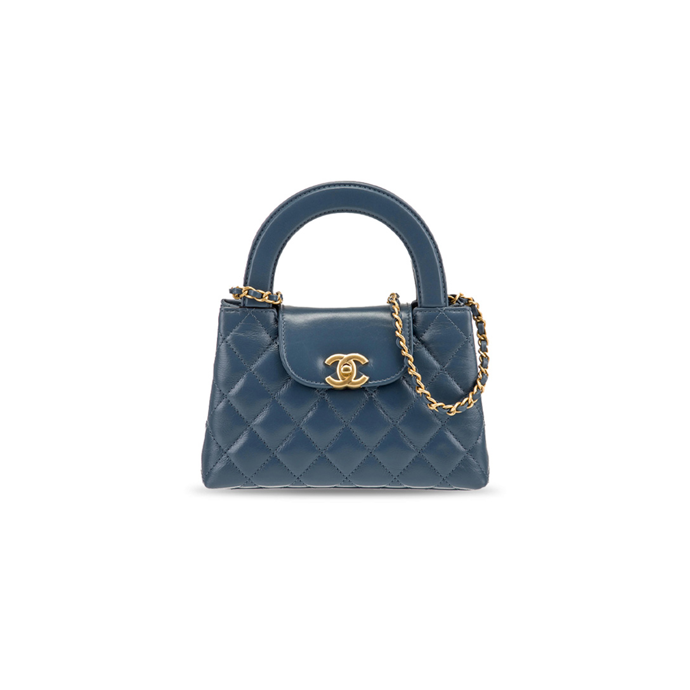 CHANEL MINI KELLY SHOPPING BAG AS4416 (19*13*7cm)
